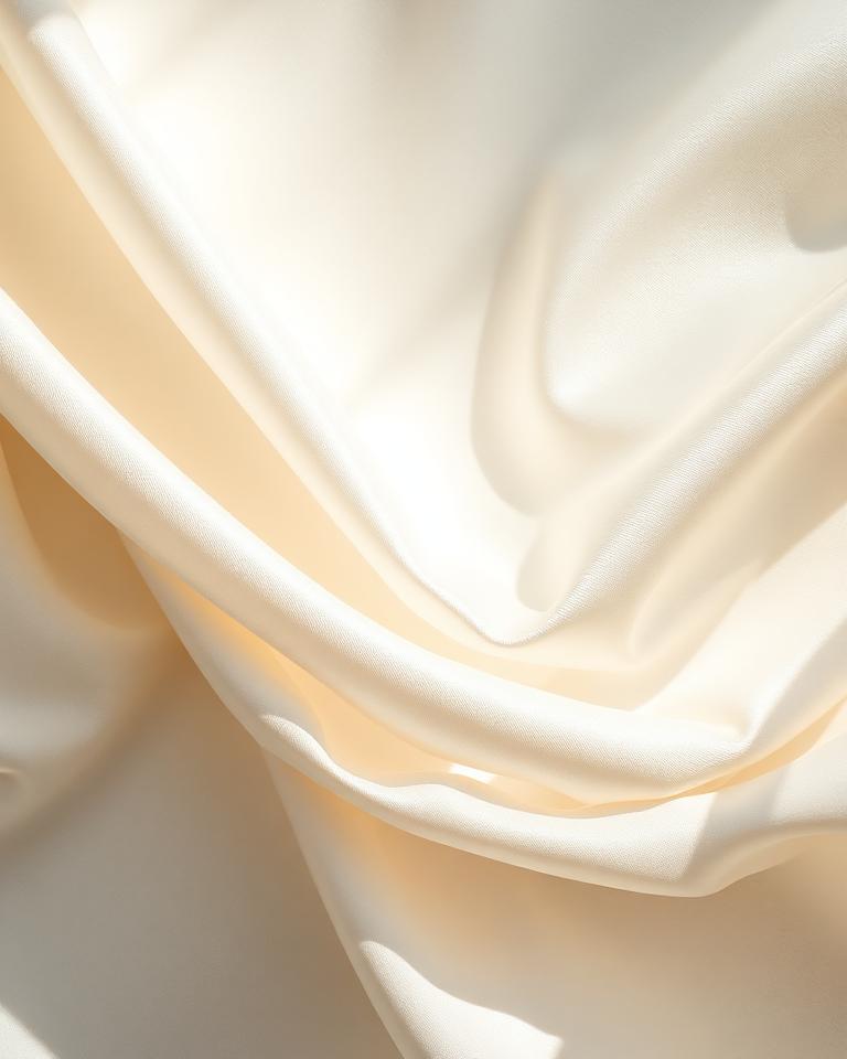Ivory Silk Charmeuse